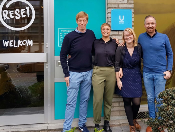 Samen met het nieuwe BE U-point: Reset